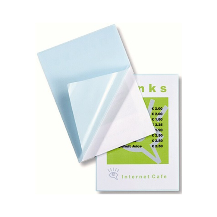 GBC Folientasche PeelnStickPouch 3747527 DIN A4 75mic 25 St./Pack.