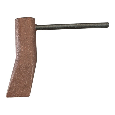 GCE Kupferstück Hammerform m. Eisenstift gerade für Propan-Handgriff 250 g