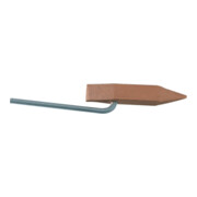GCE Raccord en cuivre propane 350 g forme marteau pointue