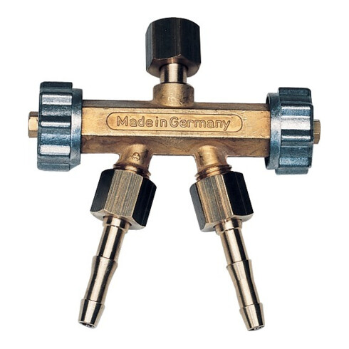 GCE Robinet double dérivation gaz combustible G3/8L