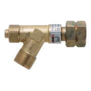 GCE Sécurité rupture de tuyau gaz pression 1,5 bar / 2,2 kg/h