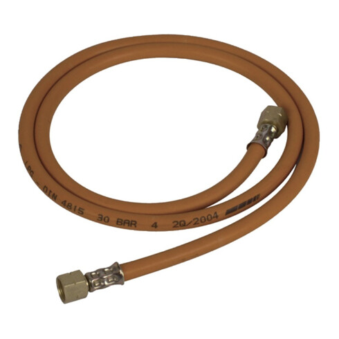 GCE Tuyau haute pression complet 4 mm Ø int. tuyau G3/8" gauche 3 m
