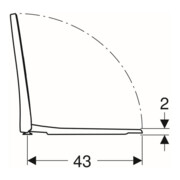 Geberit Abattant WC iCon design schl., S. MS vc, abaissement, blanc-4