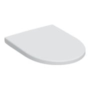 Geberit Abattant WC iCon fixation sup. avec frein de chute, blanc mat