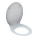 Geberit Abattant WC Renova Comfort blanc, sans barrière, antibactérien, fixation à l'arrière-1