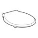 Geberit Abattant WC Renova Comfort rouge k., BF, antibactérien, fixation dessus-5