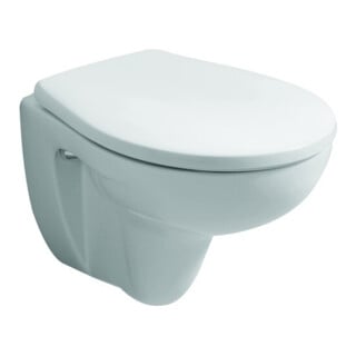 Geberit Abattant WC Renova Plan blanc, fixation par le haut, charnières inox