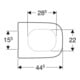 Geberit Abattant WC Renova Plan ek, fix. avant, Quick-R. MS vc, avec frein, blanc