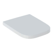 Geberit Abattant WC Renova Plan ek, fixation avant, sans frein de chute, blanc