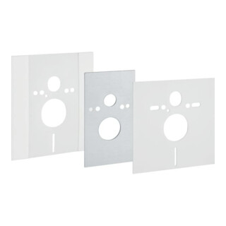 Geberit Abdeckplatte Duofix m Schallsch., f WWC, WC verst, ES, geb.