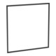 Geberit Abdeckrahmen One 75cm, sw m/Al pulverbes, UP-Montage-1