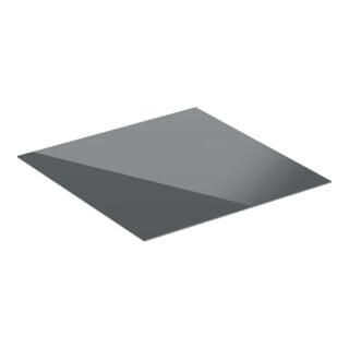 Geberit Abdeckung One f Seitenschr. + Seitenelement, lava/Glas