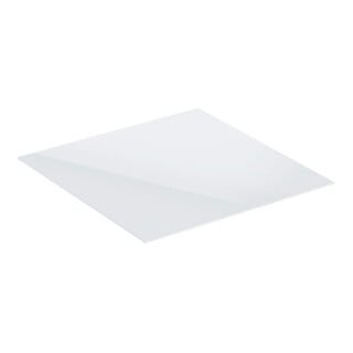 Geberit Abdeckung One pour armoire latérale + élément latéral, blanc/verre