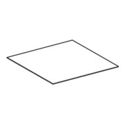 Geberit Abdeckung One pour armoire latérale + élément latéral, blanc/verre-2