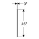 Geberit Abdeckung One pour armoire latérale + élément latéral, blanc/verre-5