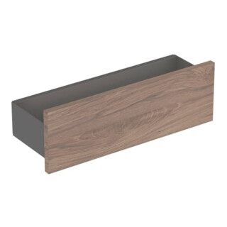 Geberit Ablage Smyle Square 45x14,8x14,3cm, Holzst. Nussbaum hickory