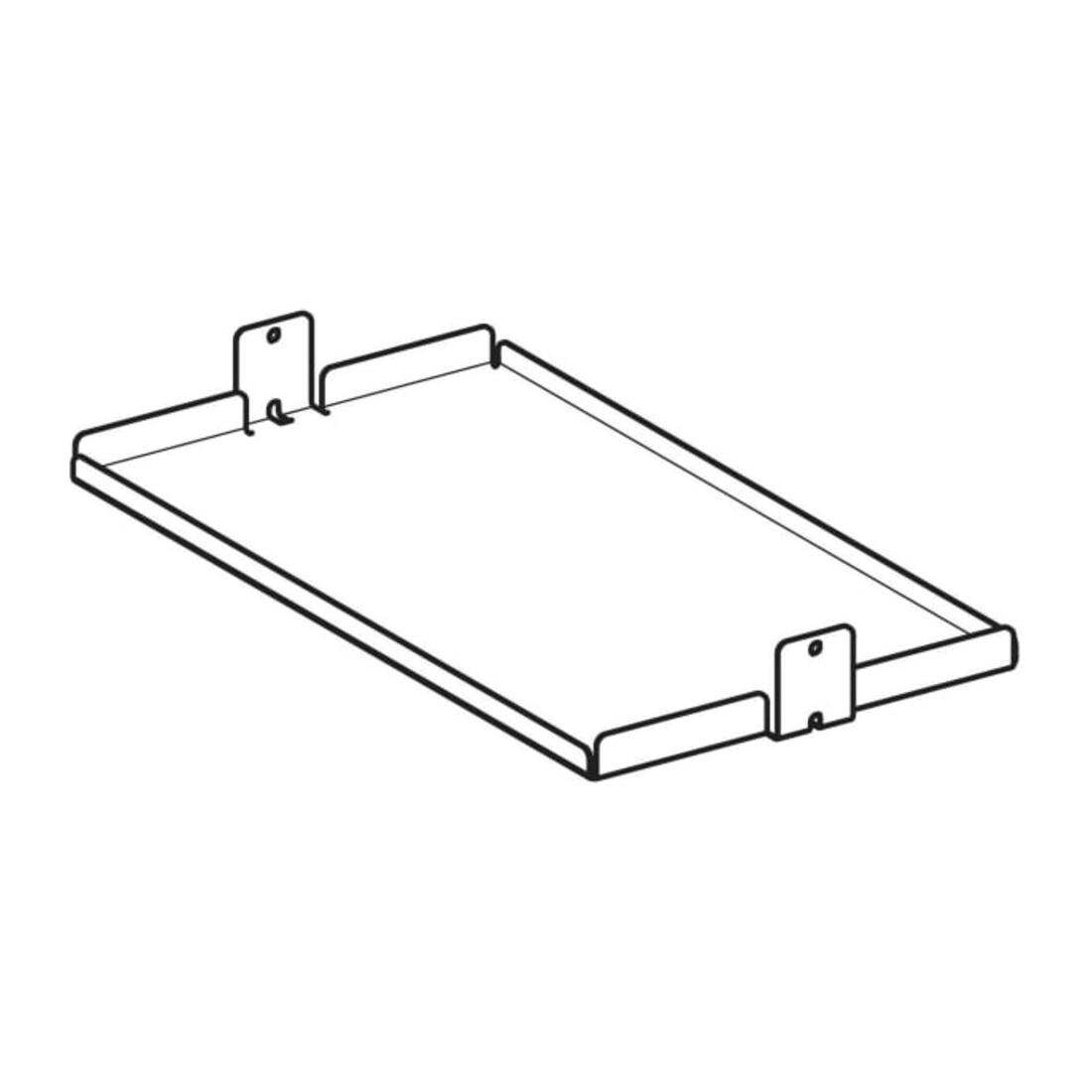 Geberit Ablagefach innen, 36,9x19,8x4cm