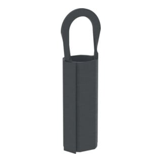 Geberit Abschluss d 16-20, f Anschl.-Wkl., sw, PE-HD