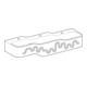 Geberit Aire de jeu/lavage Bambini 140 cm, 3 WP, prof. H I, blanc-rouge/k.