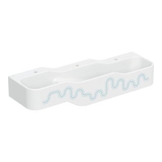 Geberit Aire de jeu/lavage Bambini 140 cm, 3 WP, prof. H I, bleu / bleu