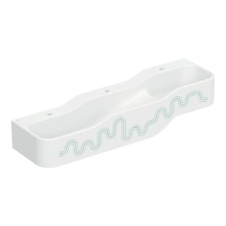 Geberit Aire de jeu/lavage Bambini 140 cm, 3 WP, prof. H I, vert / vert