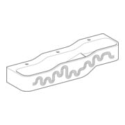 Geberit Aire de jeu/lavage Bambini 140 cm, 3 WP, prof. H I, vert / vert-2