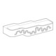 Geberit Aire de jeu/lavage Bambini 140 cm, 3 WP, prof. H L, vert / vert