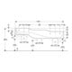 Geberit Aire de jeu/lavage Bambini 140 cm, 3 WP, prof. H L, vert / vert