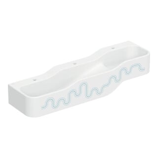 Geberit Aire de jeu/lavage Bambini 140 cm, 3 WP, prof. H L, w-a, bleu / bleu
