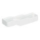 Geberit Aire de jeu/lavage Bambini 140 cm, 3 WP, prof. L dr, blanc, sans décor-1
