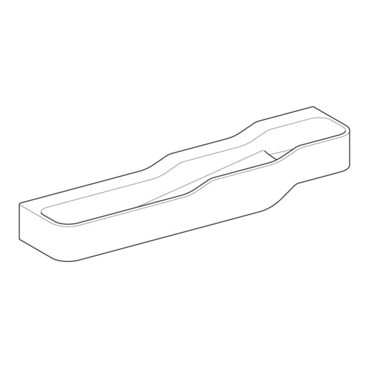 Geberit Aire de jeu/lavage Bambini 180 cm, 4 WP, prof. G gauche, w-a, sans décor