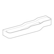 Geberit Aire de jeu/lavage Bambini 180 cm, 4 WP, prof. G gauche, w-a, sans décor-5