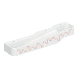 Geberit Aire de jeu/lavage Bambini 180 cm, 4 WP, prof. H L, blanc-orange, rouge clair
