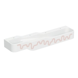 Geberit Aire de jeu/lavage Bambini 180 cm, 4 WP, prof. H L, blanc-rouge / or.