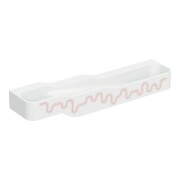 Geberit Aire de jeu/lavage Bambini 180 cm, 4 WP, prof. H L, blanc-rouge / or.