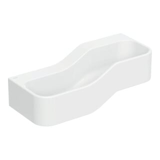 Geberit Aire de jeu/lavage Bambini 90 cm, 2 WP, lavabo profond gauche, blanc, sans décor