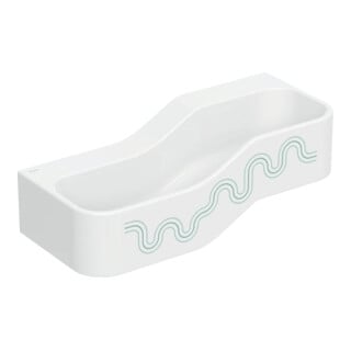 Geberit Aire de jeu/lavage Bambini 90 cm, 2 WP, prof. B g, w-a, vert / vert