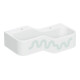 Geberit Aire de jeu/lavage Bambini 90 cm, 2 WP, prof. H l, w-a, vert / vert-1