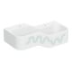 Geberit Aire de jeu/lavage Bambini 90 cm, 2 WP, prof. L D, vert / vert-1
