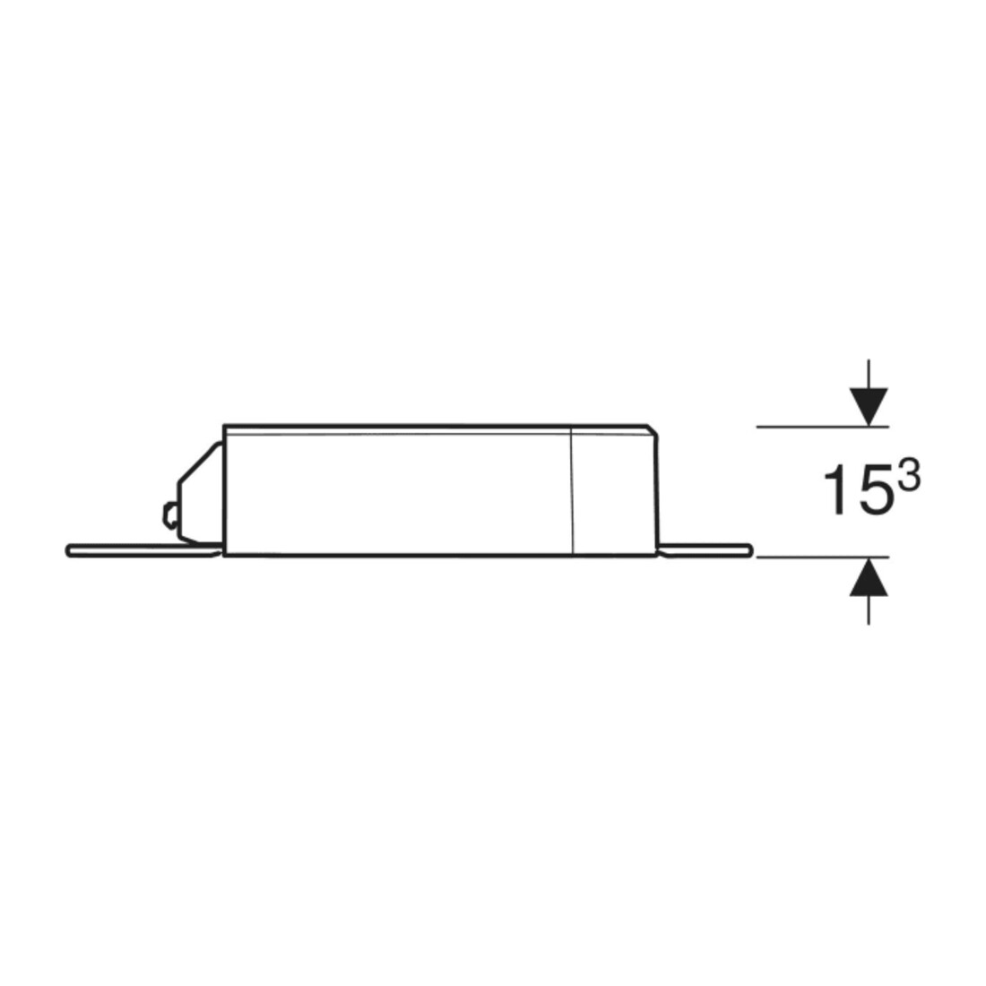 Geberit Alimentation One Dali pour éléments lumineux