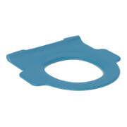 Geberit Anneau de siège WC Bambini avec fonction de soutien, pour enfants, bleu océan