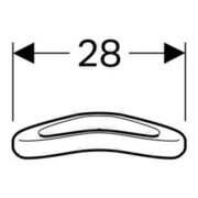 Geberit Anneau de siège WC Bambini pour tout-petits, gris achat-2