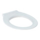 Geberit Anneau de siège WC Renova Comfort blanc, sans barrière, antibactérien, fixation par le dessus-1