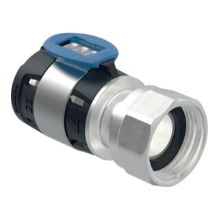 Geberit Anschluss FlowFit d 16mmxG 1/2, 64mm, ger, m ÜM