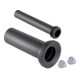 Geberit Anschlussgarnitur d 90mm, 300mm, f WWC, PE-HD, mattchr.-1