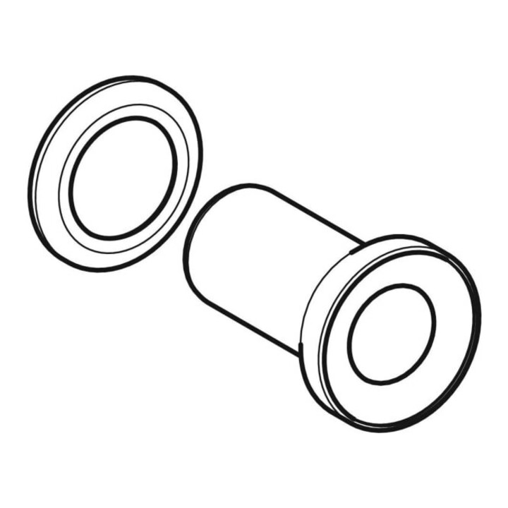 Geberit Anschlussstutzen Bambini d= 90mm, 85-95mm