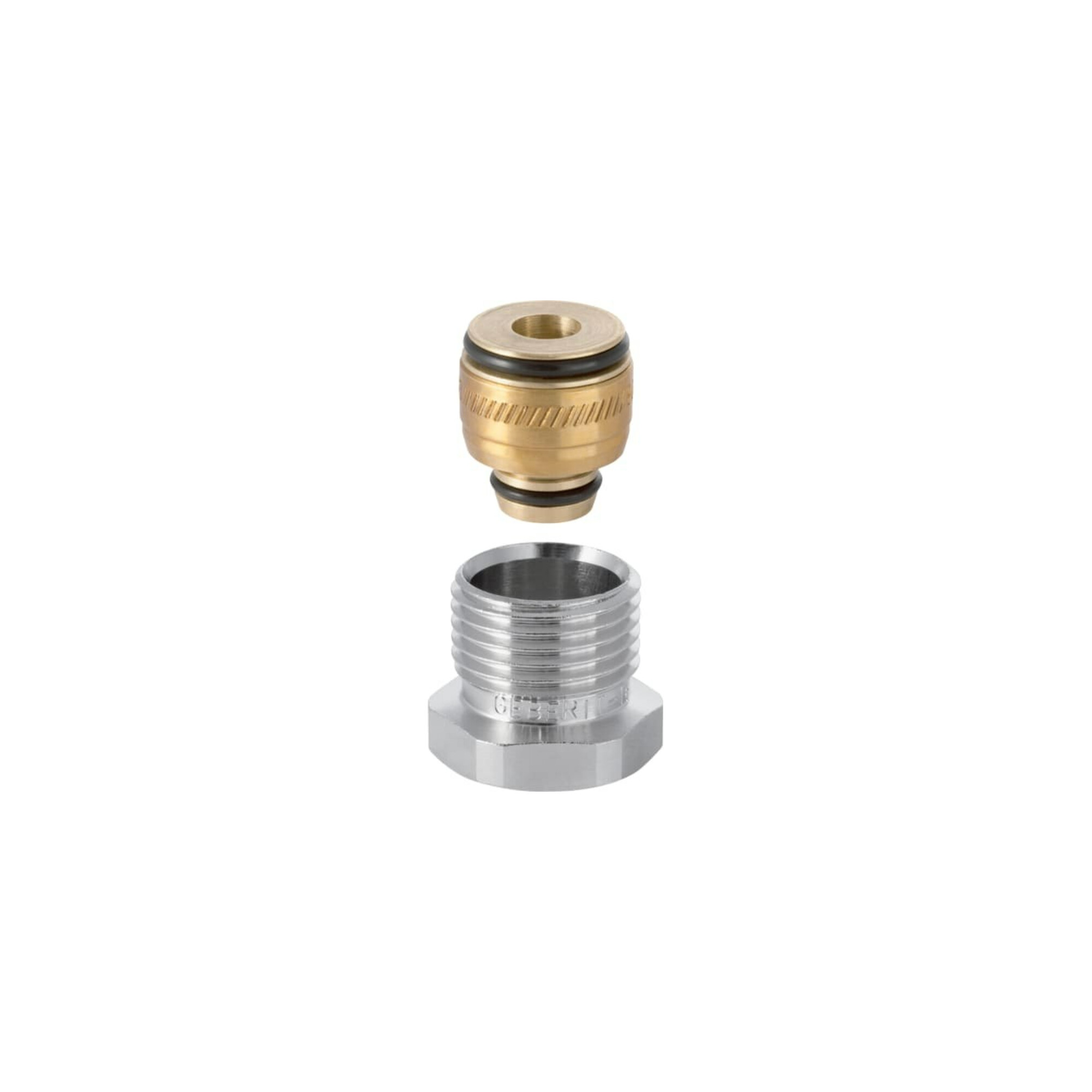 Geberit Anschlussverschraubung d= 16mmxG 1/2, AG, Messig
