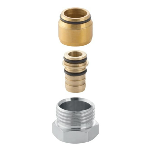 Geberit Anschlussverschraubung FlowFit d= 16mmxG 1/2, mit Außengewinde