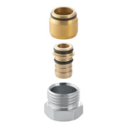Geberit Anschlussverschraubung FlowFit d= 16mmxG 1/2, mit Außengewinde
