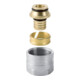 Geberit Anschlussverschraubung Mepla d= 16mmxG 3/4, für Eurokonus, Messing-1